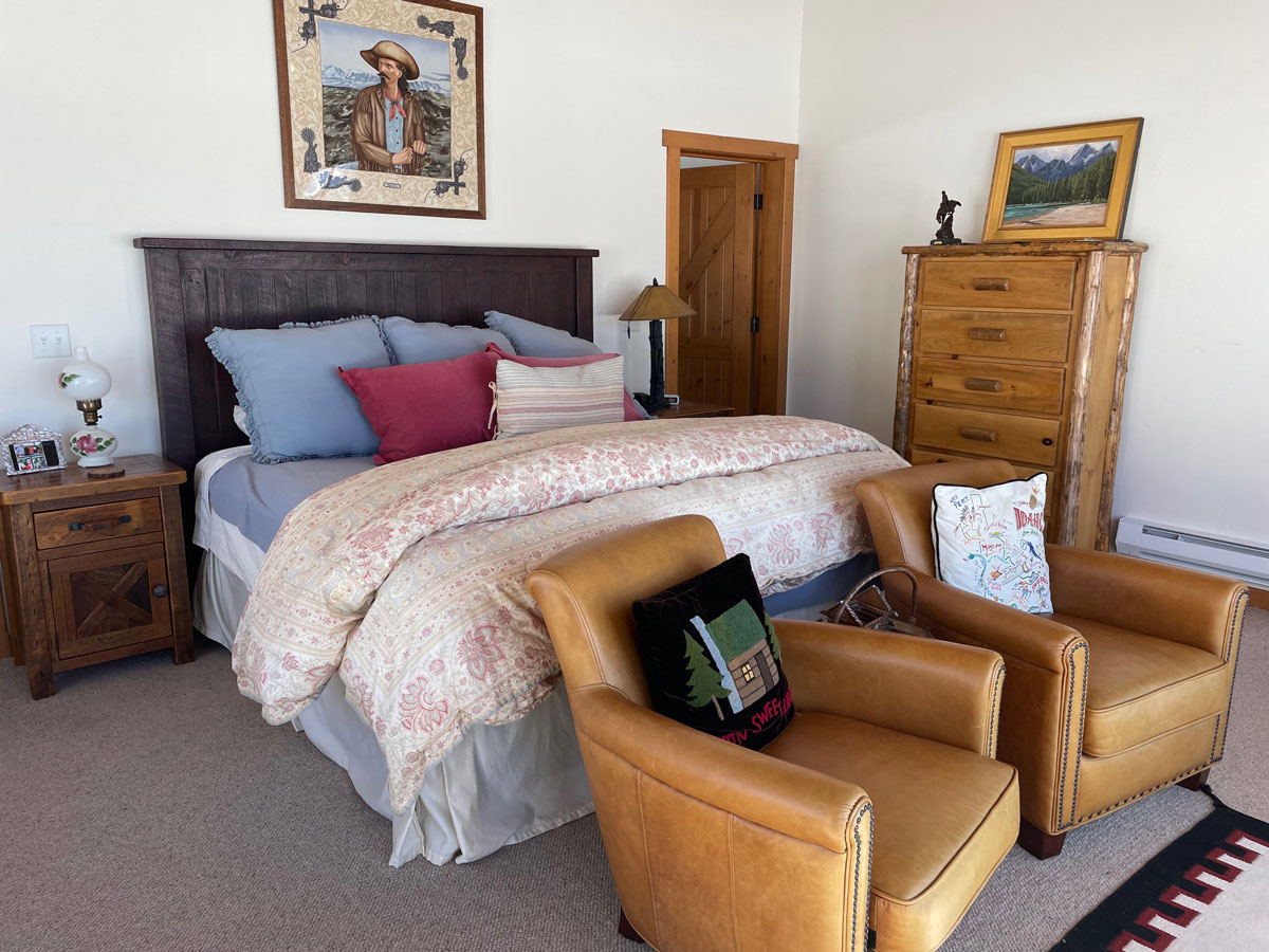 Ranch House Bedroom, Sawtooth Valley, Idaho